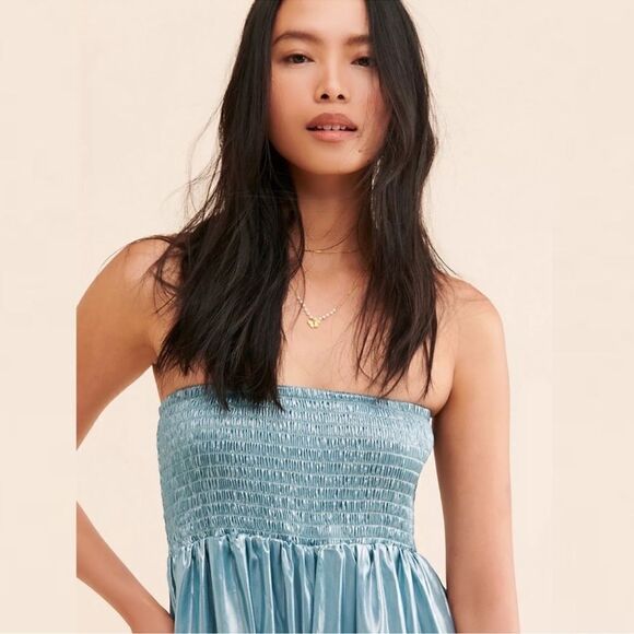 New Free People Julie Metallic Jumpsuit - Picture 5 of 8